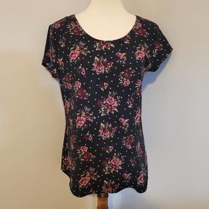 Floral Polka Dot Tee